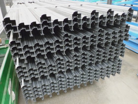 Roll forming lines for window and door frames in Treviso, Veneto, Italy