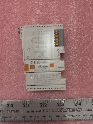 Beckhoff KL3022 Analog Input Differential