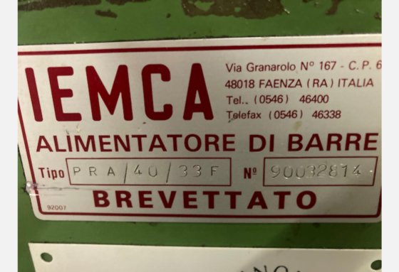 装车机 IEMCA PRA 40/33 F