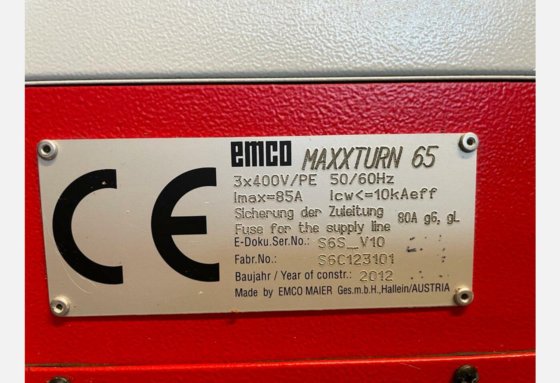 2012 TORNIO CNC EMCO MAXXTURN