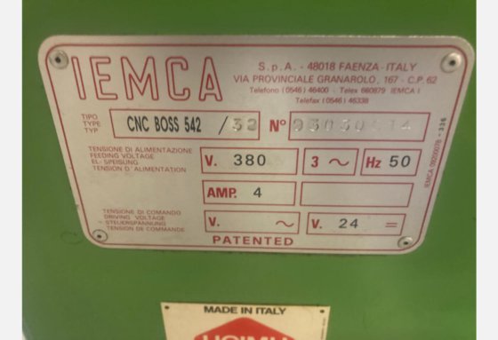 バーローダー IEMCA ボス 542/32