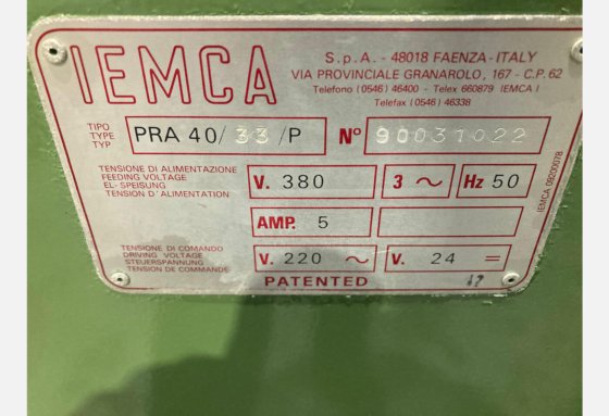 装车机 IEMCA PRA 40/33 P