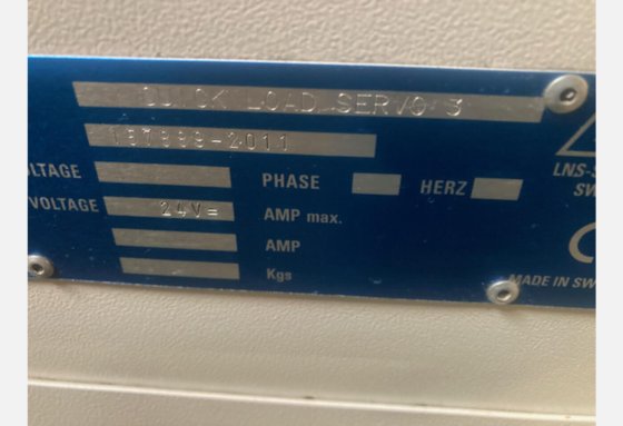 2011 装料机 LNS 快速装料伺服 III