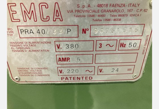 修改和重新喷漆的Barloader IEMCA PRA 40/33 P