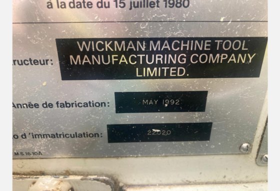 1992 多主轴车床 WICKMAN 8/32