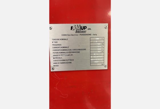 2007 加工中心 FAMUP MCX 600