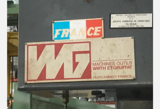 传送机 WIRTH & GRUFFAT C126