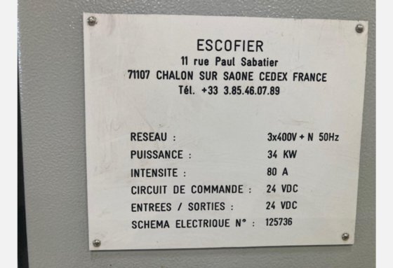 2017 螺纹滚压机 ESCOFIER FLEX M