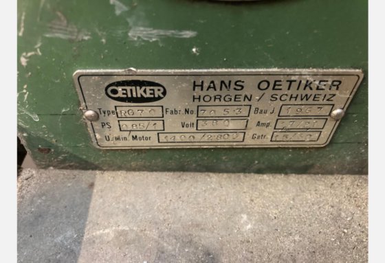 OETIKER RG 70 型去毛刺槽