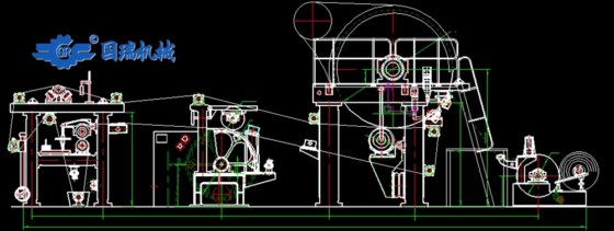 2400卫生纸造纸机