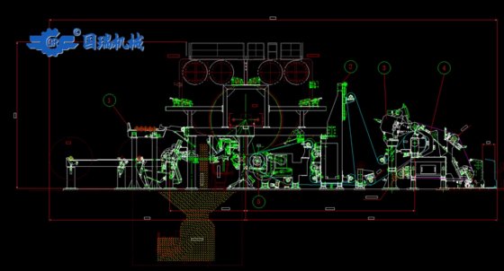高速卫生纸造纸机
