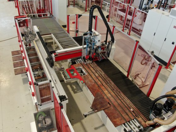 PRIESS - BMA DLS-CNC钻孔线