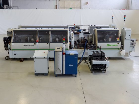 BIESSE - STREAM SB1 7.5両面スクエアリング/エッジバンダー機