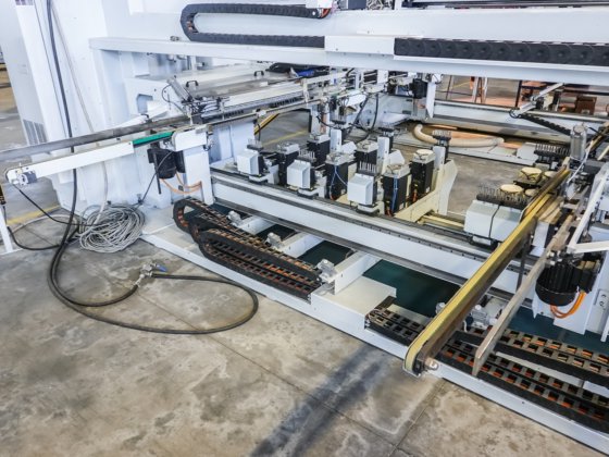 WEEKE - BST 500 D自动钻孔机