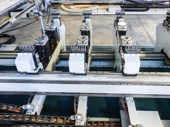 WEEKE - BST 500 D自动钻孔机