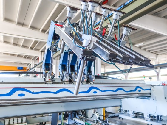 WEEKE - BST 500 D自动钻孔机