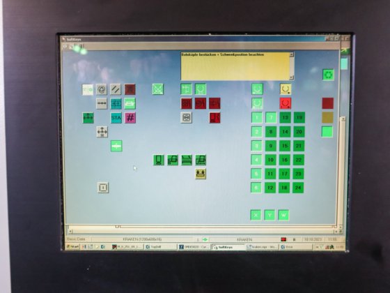 WEEKE - BST 500 D自动钻孔机