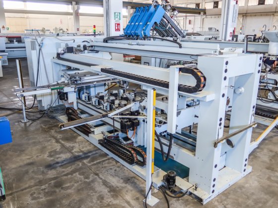 WEEKE - BST 500 D自动钻孔机