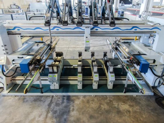 WEEKE - BST 500 D自动钻孔机