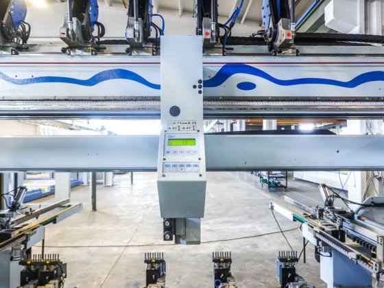 WEEKE - BST 500 D自动钻孔机