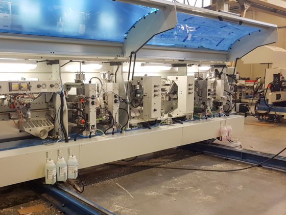 FRIULMAC - BORDAMAT-EP両面規整方端縁取り機