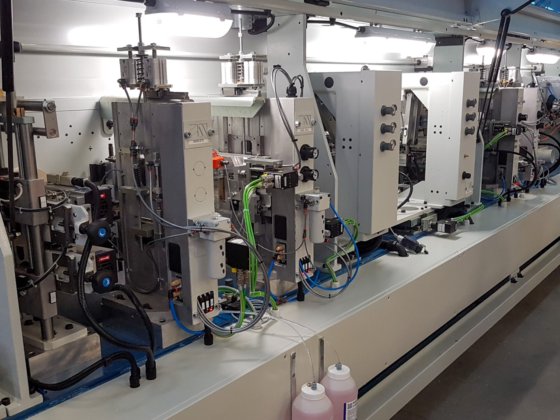 FRIULMAC - BORDAMAT-EP両面規整方端縁取り機