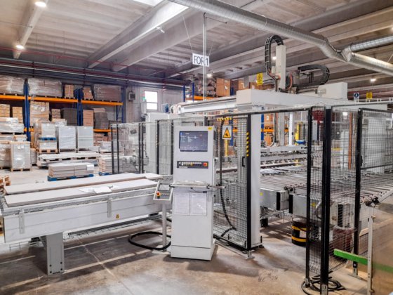 BIESSE - WINNER W2卸料机