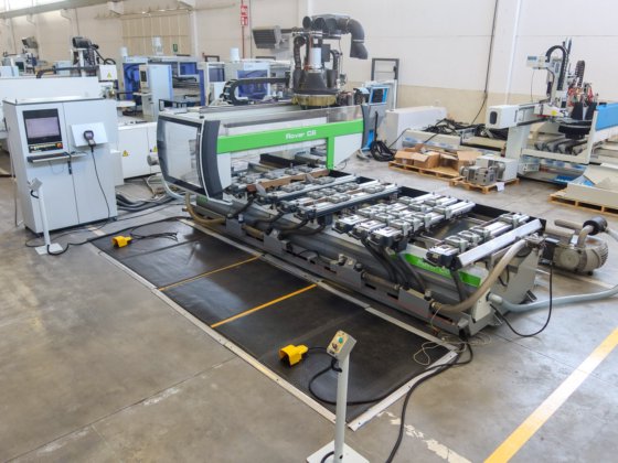 Rover Gold Router BIESSE - ROVER C 6.405 Eixos CNC Routers em Pollentia, Piemonte, Itália