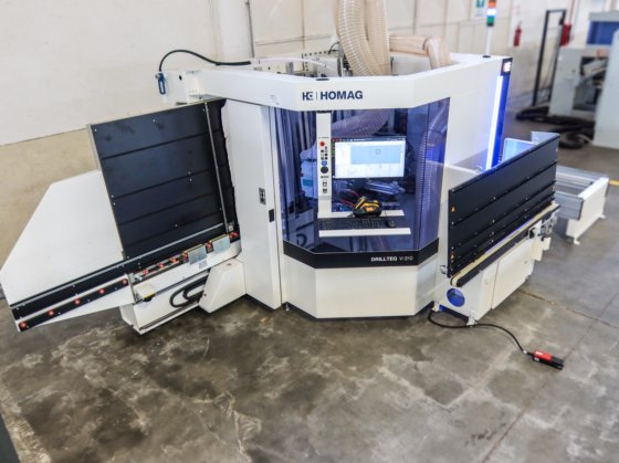 HOMAG - DRILLTEQ V-310Vertical CNC Machine Centres in Pollentia ...