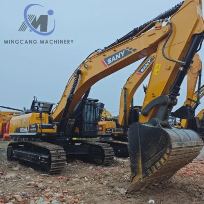 三一重工 50 吨 SY550H 大型二手挖掘机，状况良好，价格合理