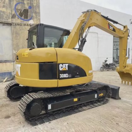 2022 二手8吨卡特彼勒308DCR迷你挖掘机出售