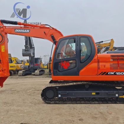 斗山二手 15 吨 DX150 中型液压挖掘机