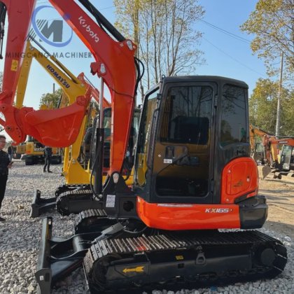 2023 二手6吨久保田KX165小型挖掘机低价出售