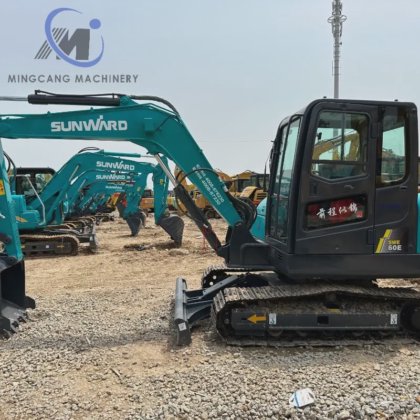 2022 二手 Sunward Swe60e 迷你履带挖掘机履带式