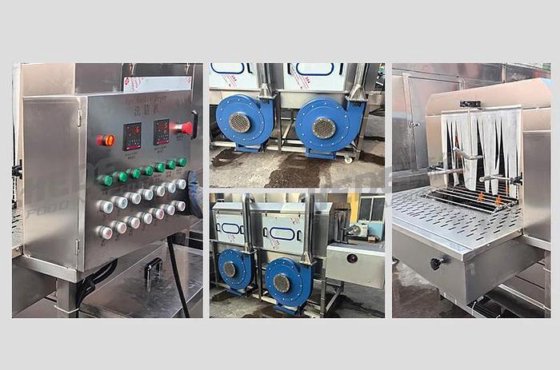 合德热洗烘干塑钢周转箱托盘筐周转箱清洗烘干机