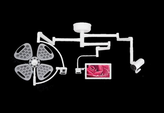 病院の医学操作の劇場部屋の倍のドームの Shadowless 外科導かれた Ot の天井の外科作動ライト