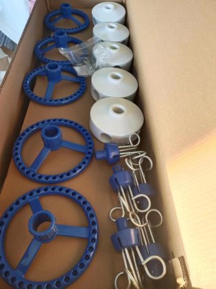 工場価格のステンレス鋼の医学の病院の点滴注入の棒のモニターの立場の棒携帯用調節の高さ