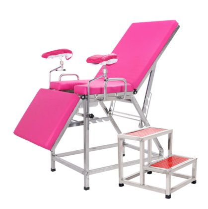 病院装置の婦人科の検査のベッドの検査のソファーのための現代ステンレス鋼の婦人科の出産椅子