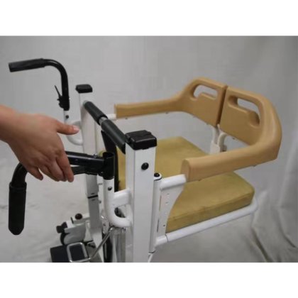 2022 ホイール付き多機能折り畳み式患者移動用便器車椅子