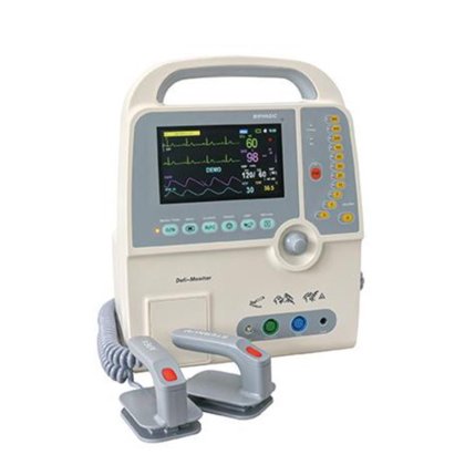 緊急 ICU 救急二相ポータブル除細動器中国病院医療ポータブル AED マシンします。