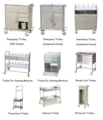 病院用家具 ステンレス製マヨテーブル