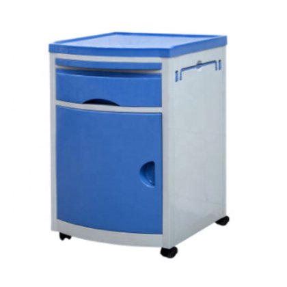 金属ナイトスタンドロッカーABSベッドサイドホスピタルベッドサイドテーブルキャビネット車輪付き