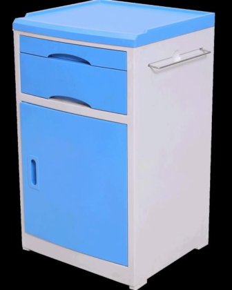 金属ナイトスタンドロッカーABSベッドサイドホスピタルベッドサイドテーブルキャビネット車輪付き