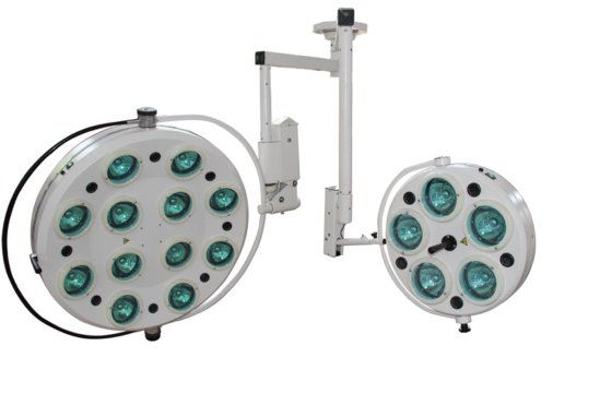 病院のための外科軽い天井の Shadowless 作動ライト 12 の反射器および