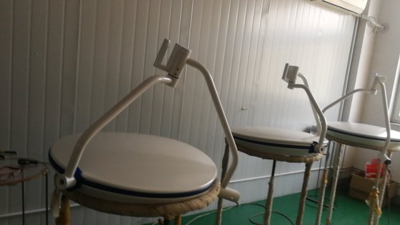 天井に取り付けられた二重ヘッド shadowless 作動ランプの外科 ot は操作部屋のためのライトを導きました