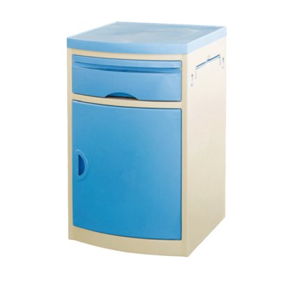 医学の家具の ABS キャスター付きの病院のベッドの立場の医学のキャビネット