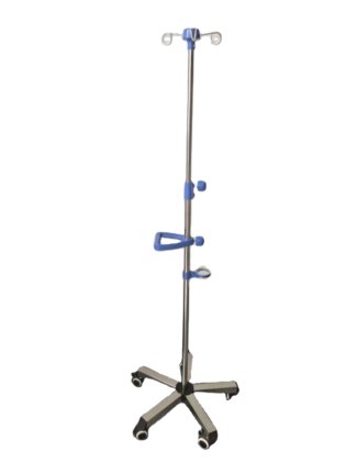 輸液点滴スタンド高さ調節可能トップステンレス4フック点滴スタンド移動式医療点滴スタンド病院家具