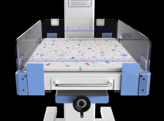 幼児光線療法と豪華な赤ちゃん放射ウォーマー良い価格で