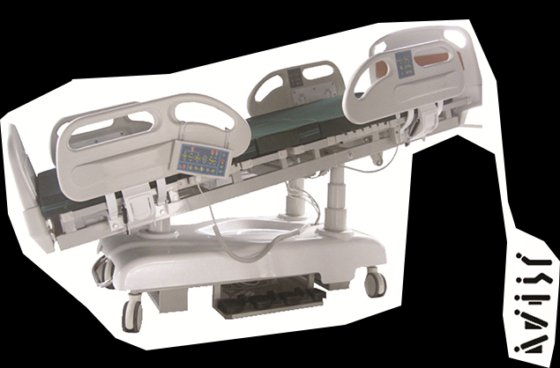 5つの機能を備えた電動病院用ベッド（ICU BED）