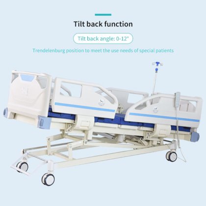 5 つの機能病院のベッドのよい価格の電気病院の外科 ICU のベッド